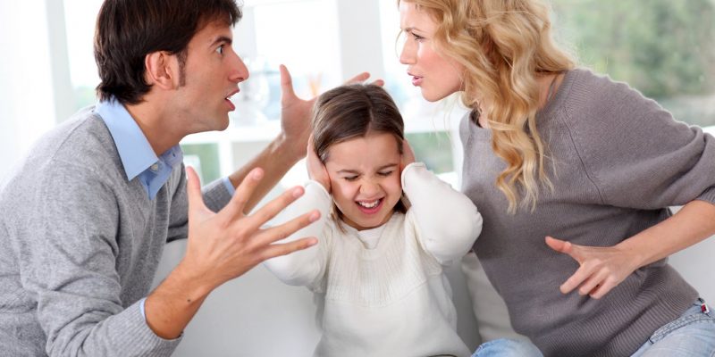 genitori che litigano